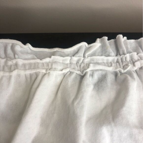 We The Free white ruffle top tube top, size medium - Picture 5 of 11